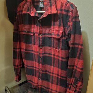 Dickies red plaid long sleeve